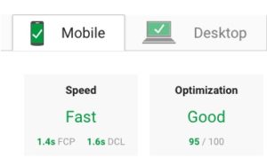 Epidemic Marketing understands that Google indexes mobile website page speed. We help businesses optimize their mobile websites.