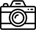 A graphic of a camera
