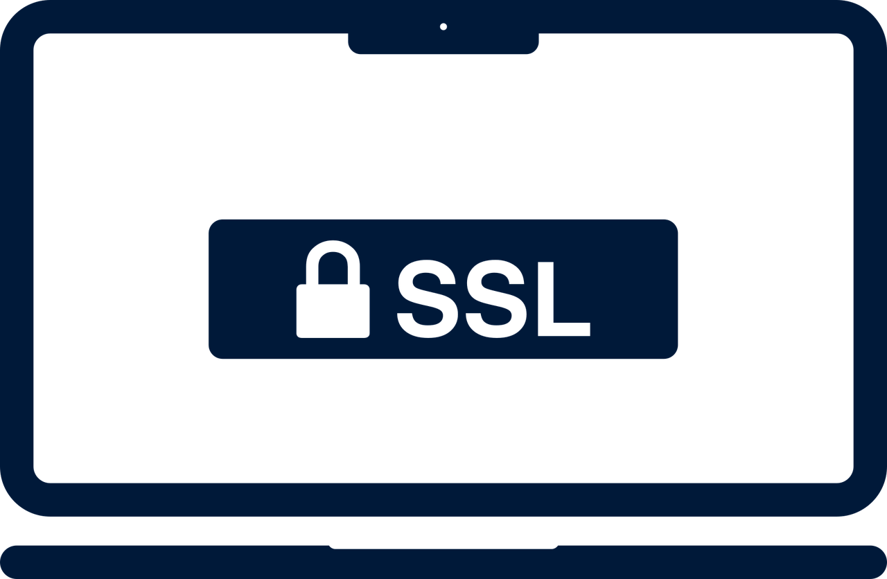 website SSL secured